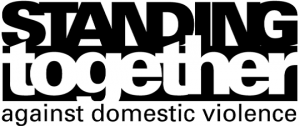 Standing together against domestic violence logo