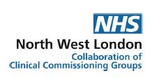 NHS North West London CCG Logo