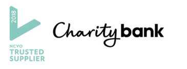 trusted supplier charity bank footer